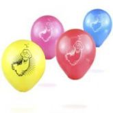 Balão De Aniversário Safado 08 unidades - Sicret